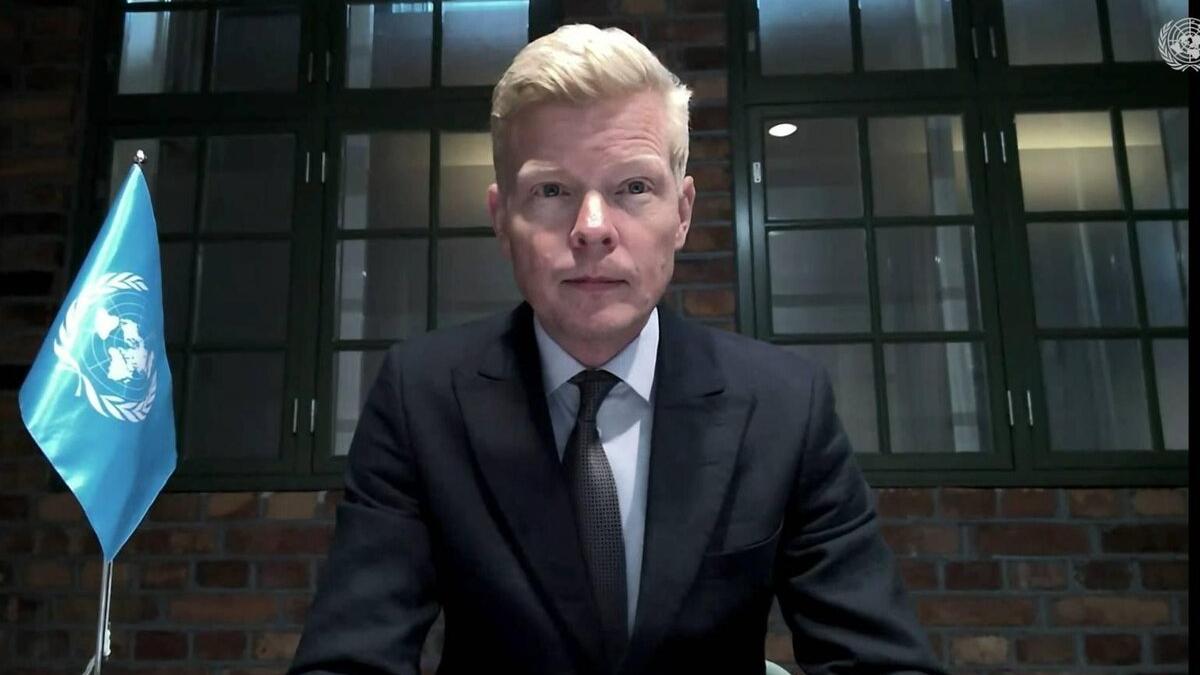 Special Envoy Hans Grundberg 