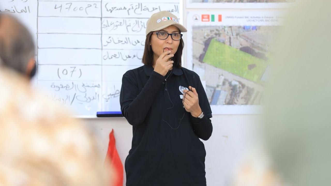 UN and Italy review progress on clearing Misratah blast site 