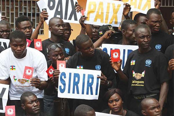 Couverture du bulletin d'information.