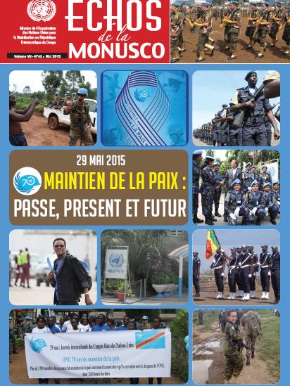 Echos de la MONUSCO n°45 cover